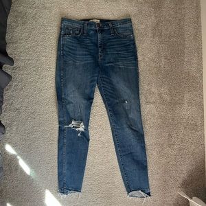 Madewell high rise skinny Jean
